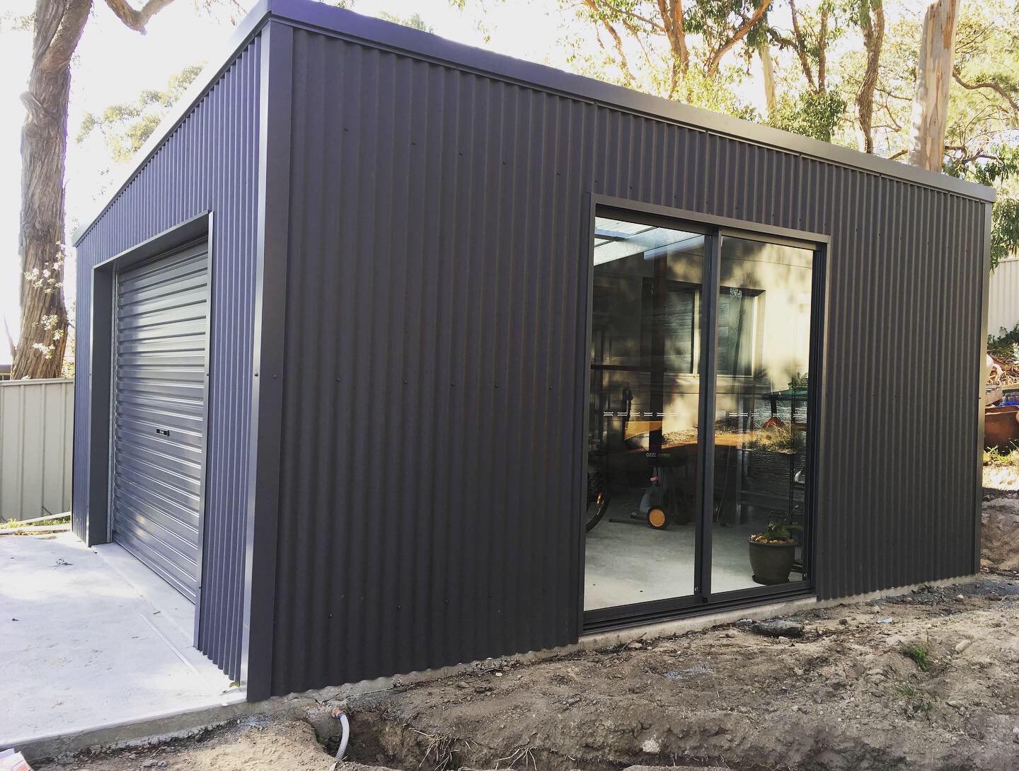 Multipurpose Shed used as a modern studio