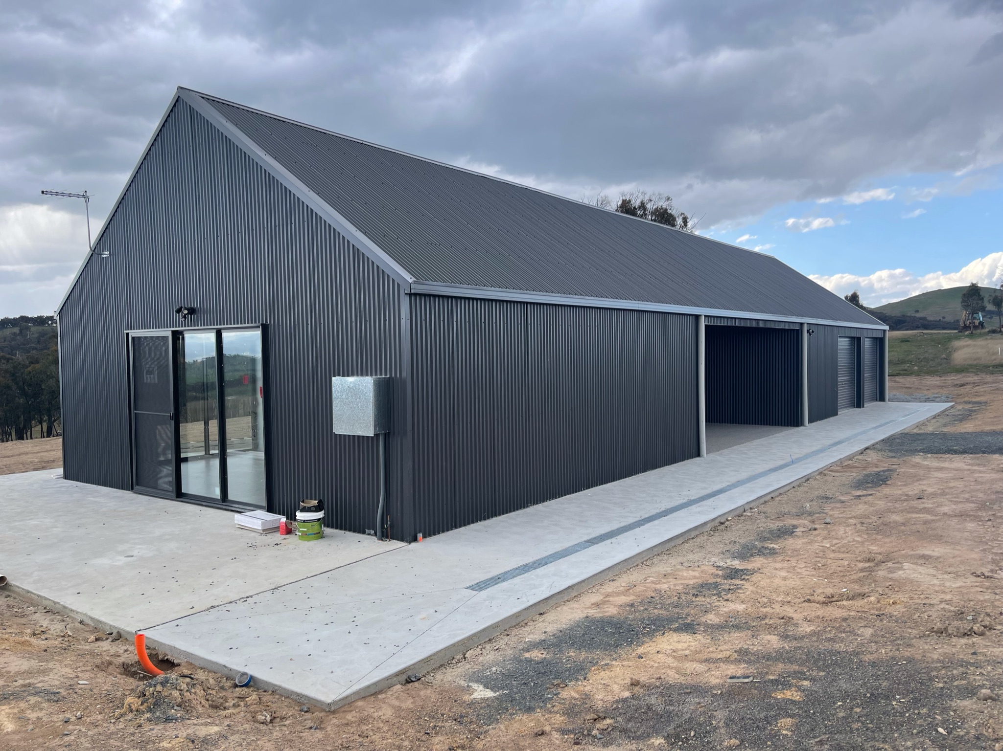 Commercial and Industrial Shed Installation - First Sheds Canberra