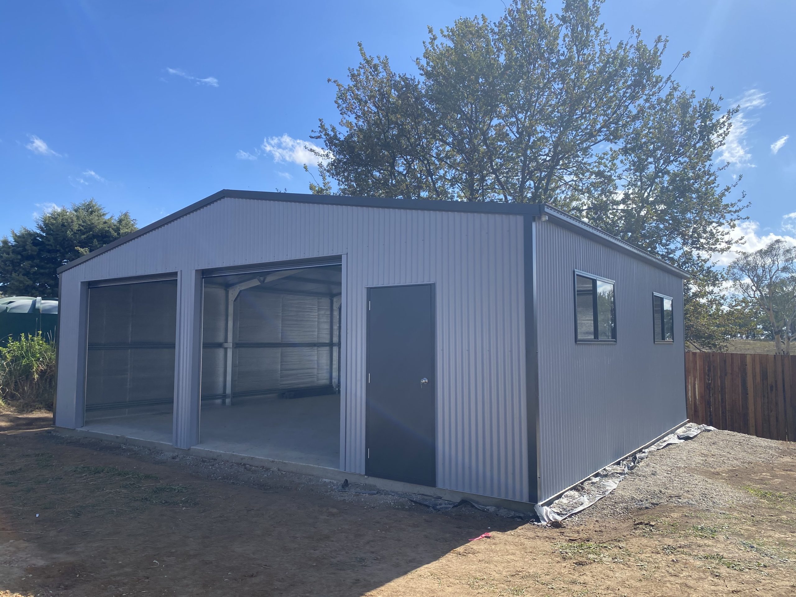 Commercial and Industrial Shed Installation - First Sheds Canberra