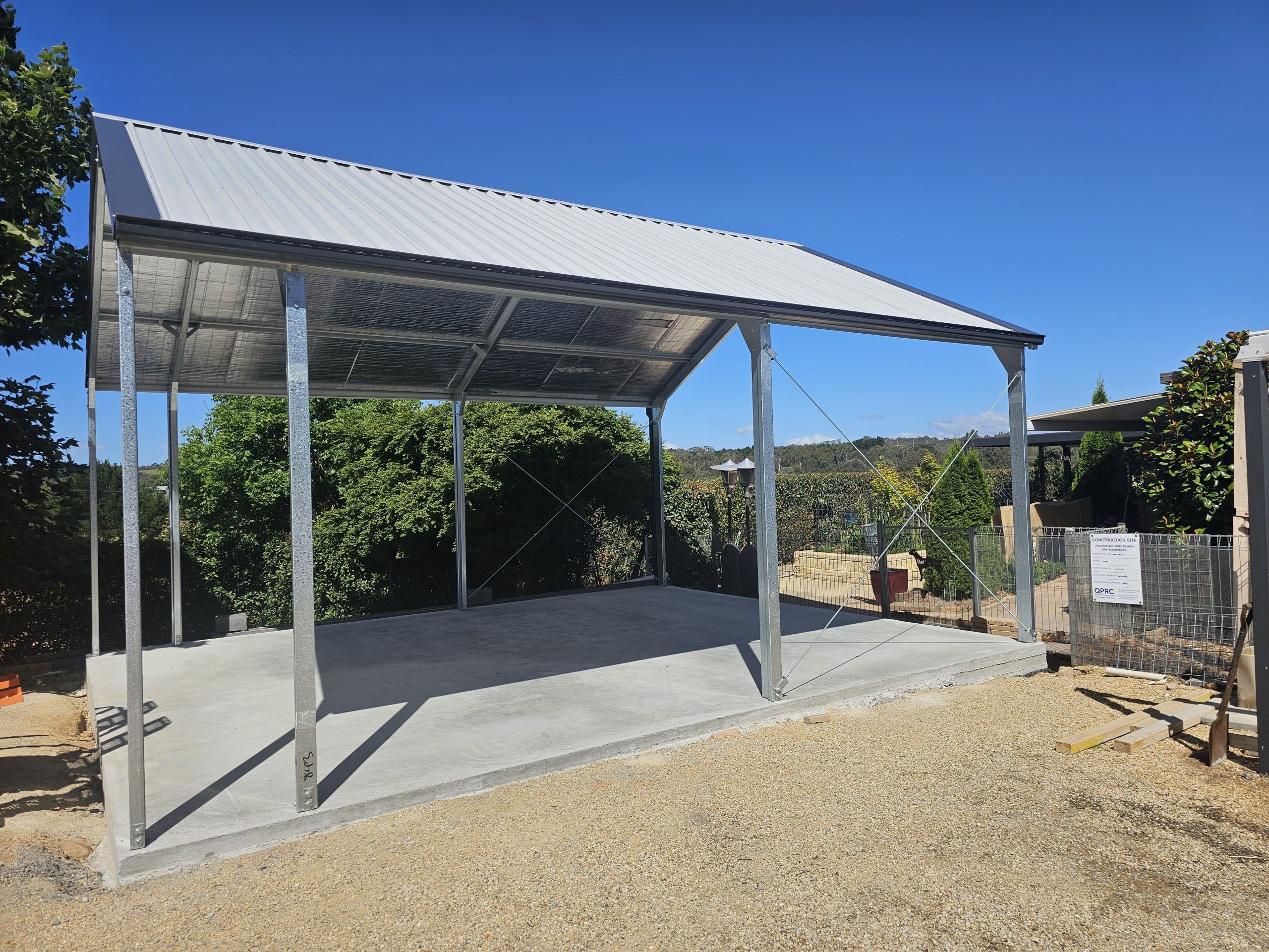Commercial and Industrial Shed Installation - First Sheds Canberra