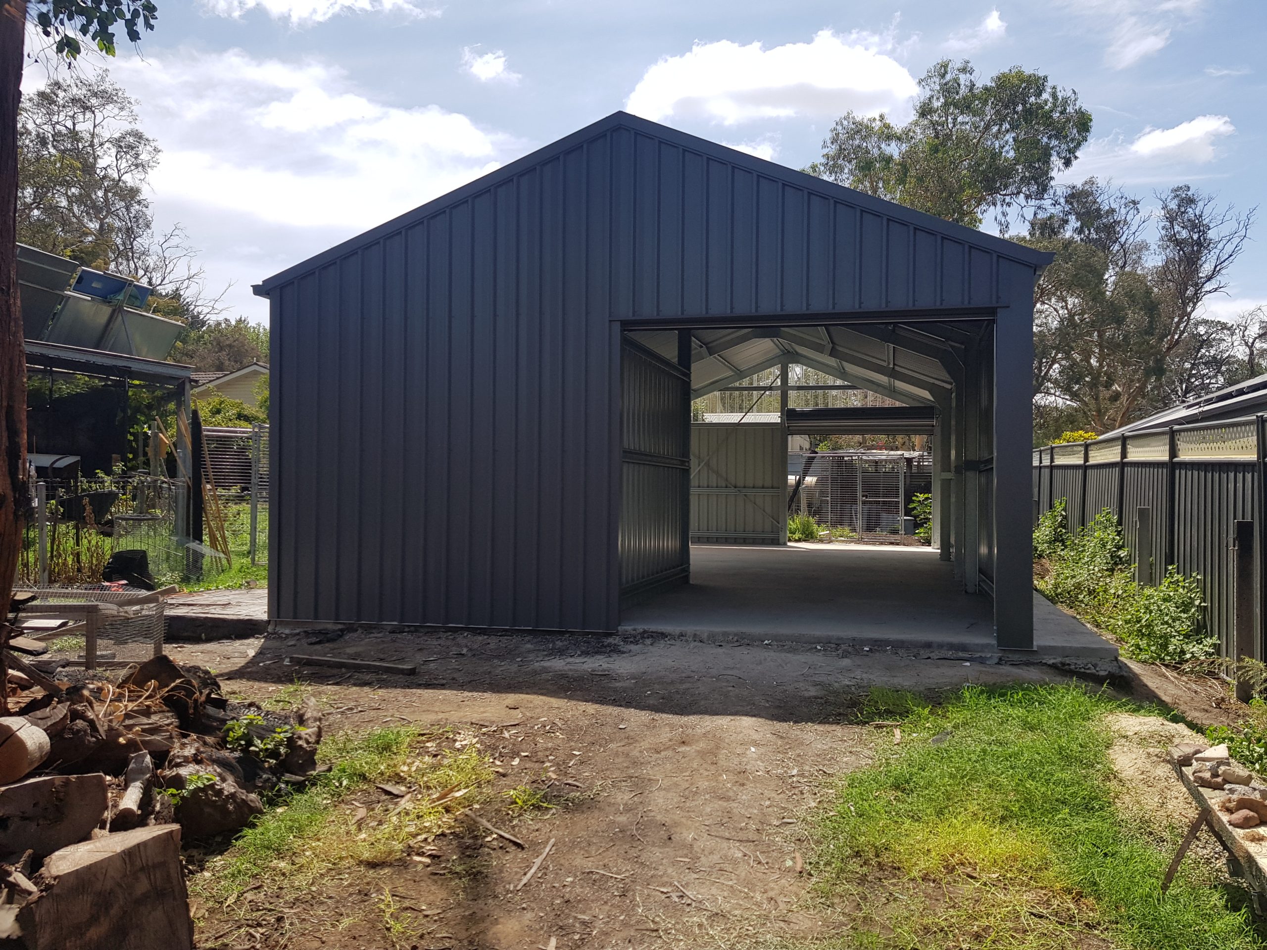 Commercial and Industrial Shed Installation - First Sheds Canberra