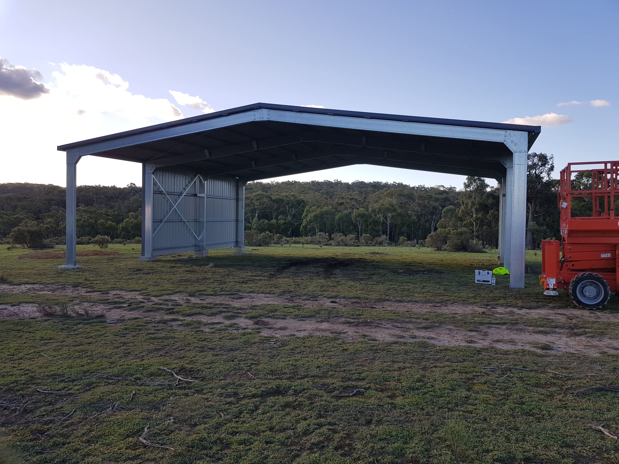 Commercial and Industrial Shed Installation - First Sheds Canberra