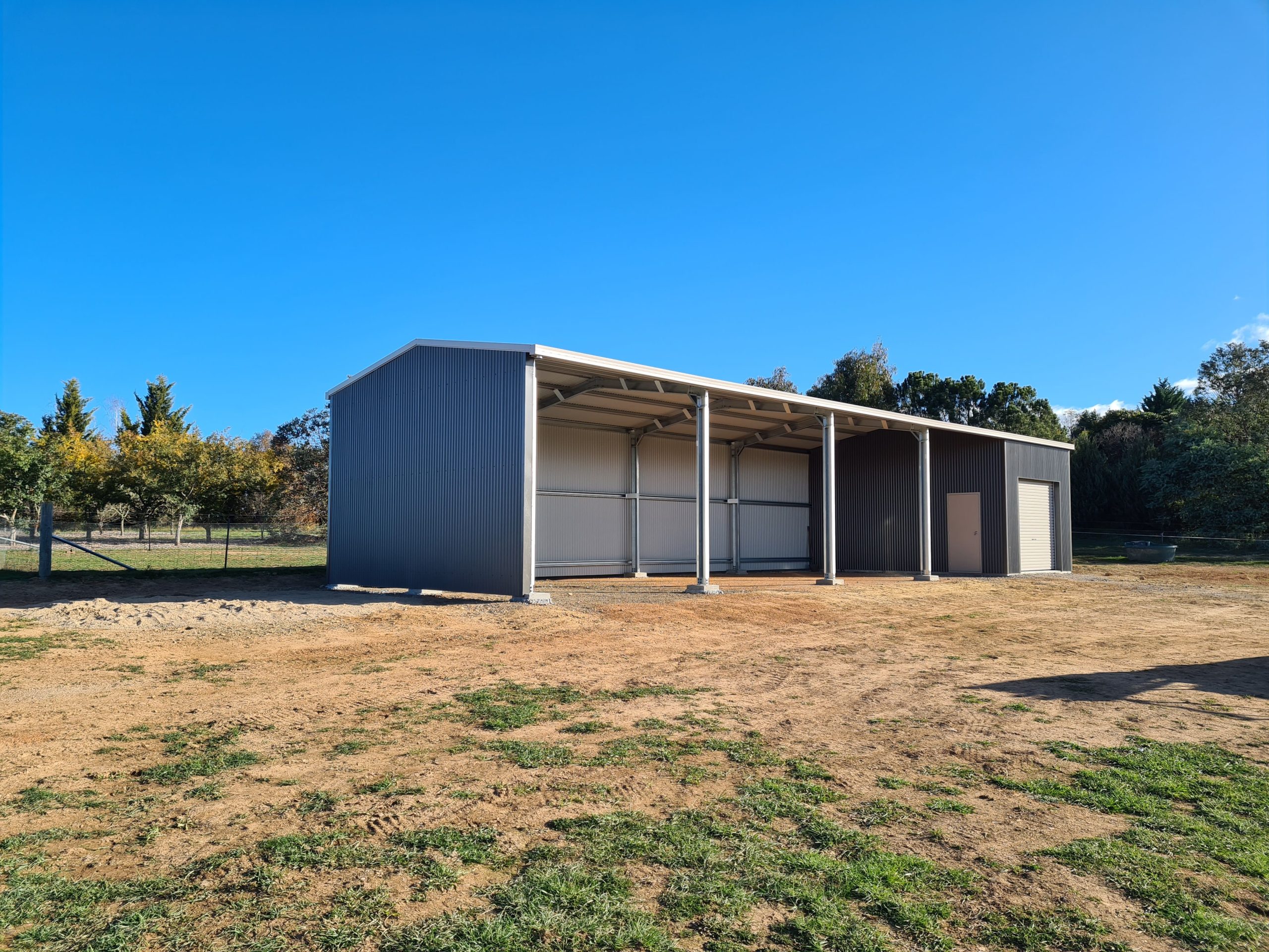 Farm Hay Shed