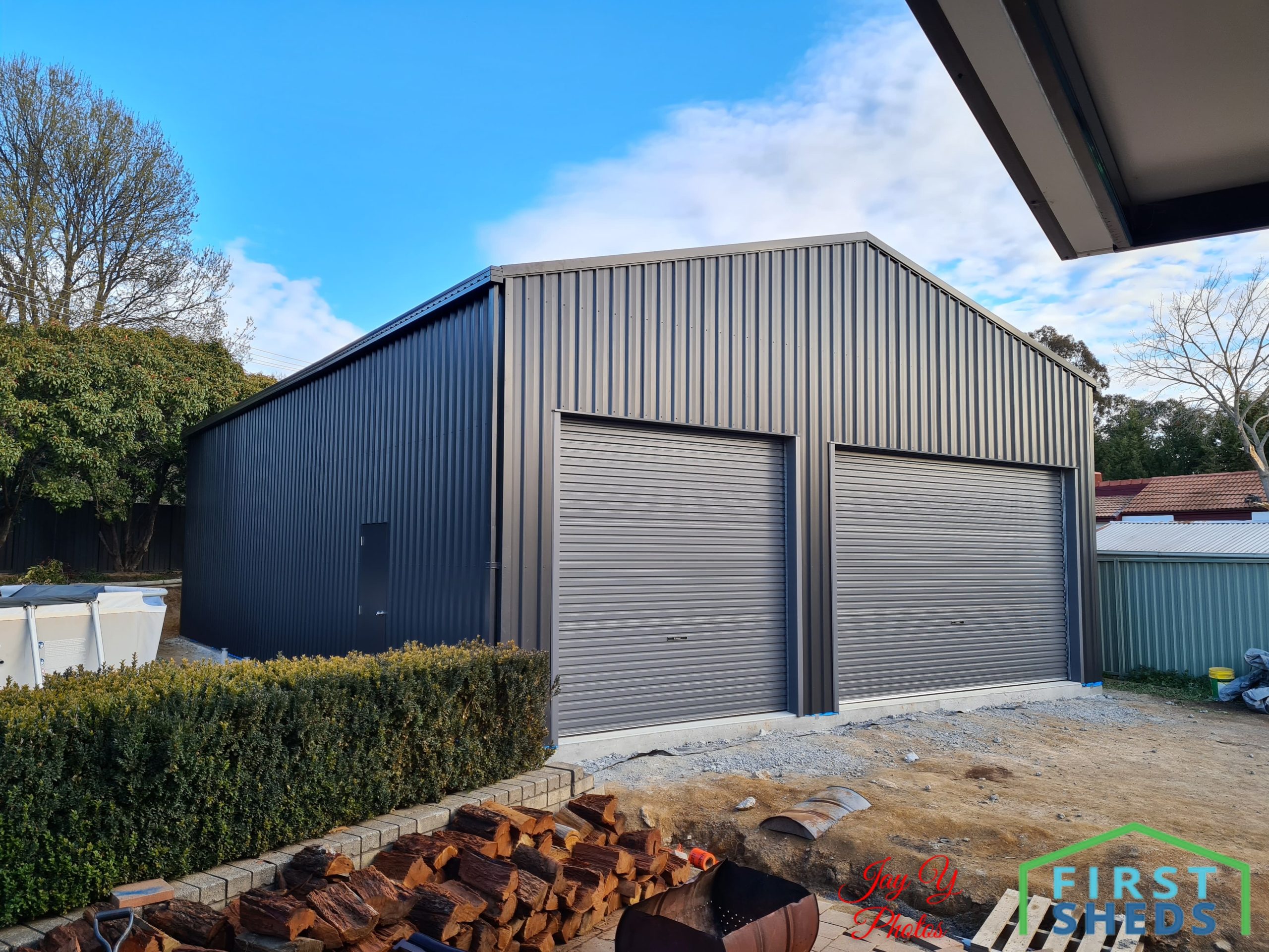 Custom Storage Shed Installation - First Sheds Canberra