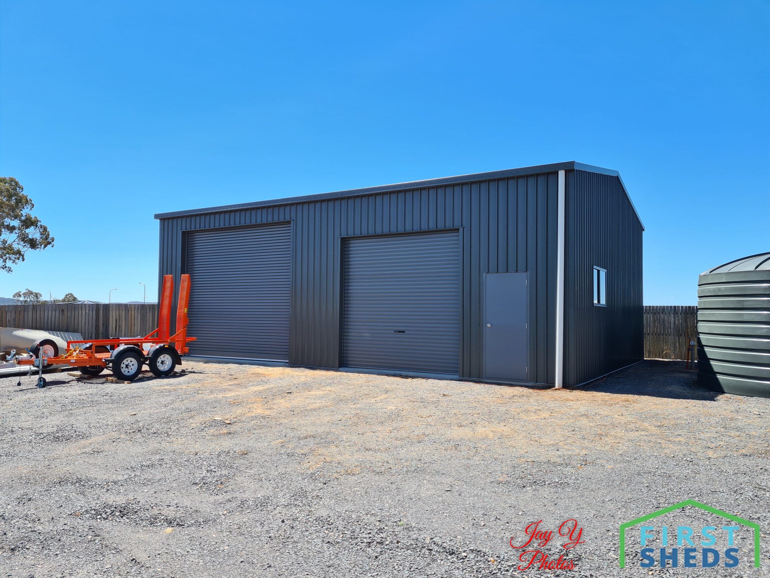 Commercial and Industrial Shed Installation - First Sheds Canberra