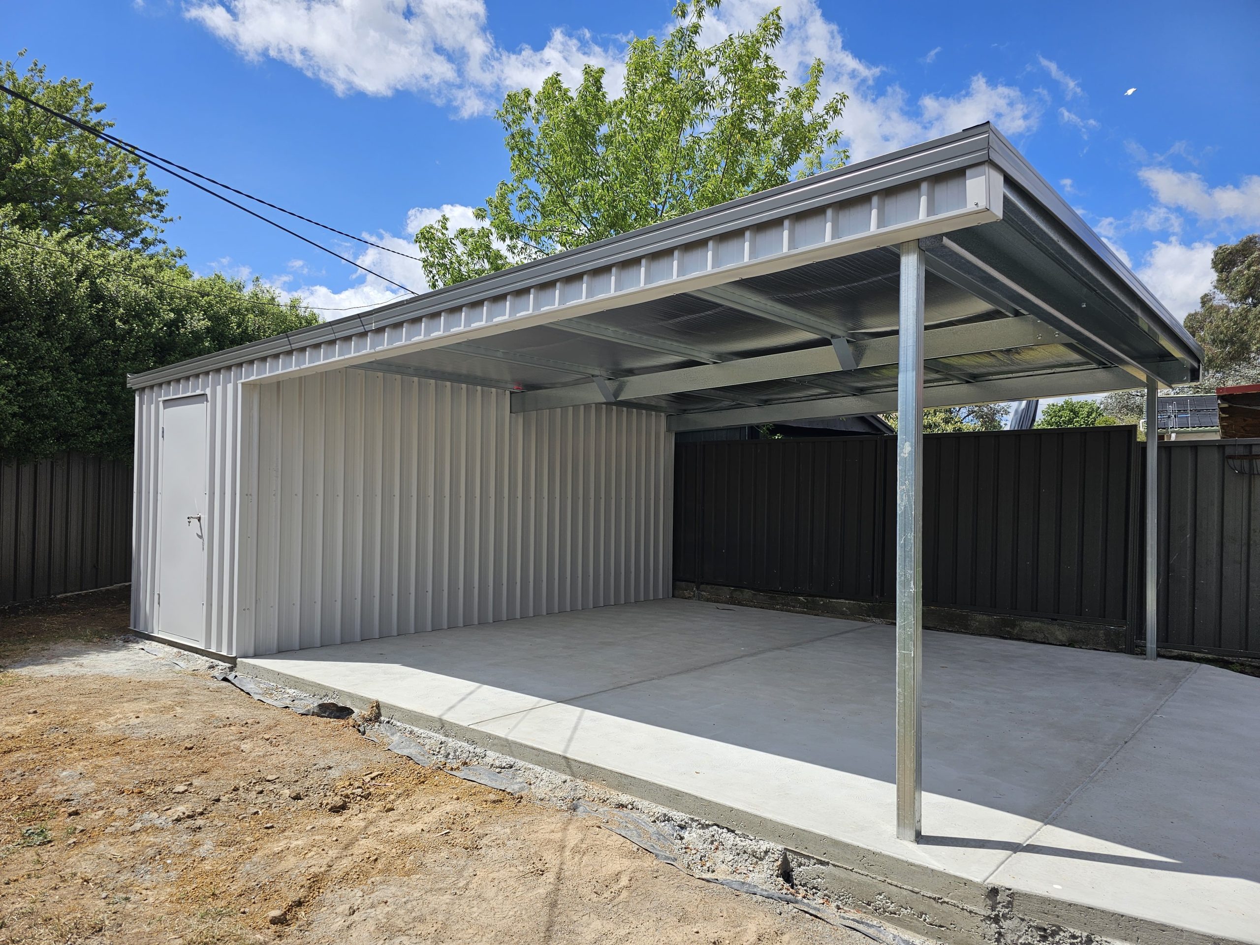 Carport Small Shed