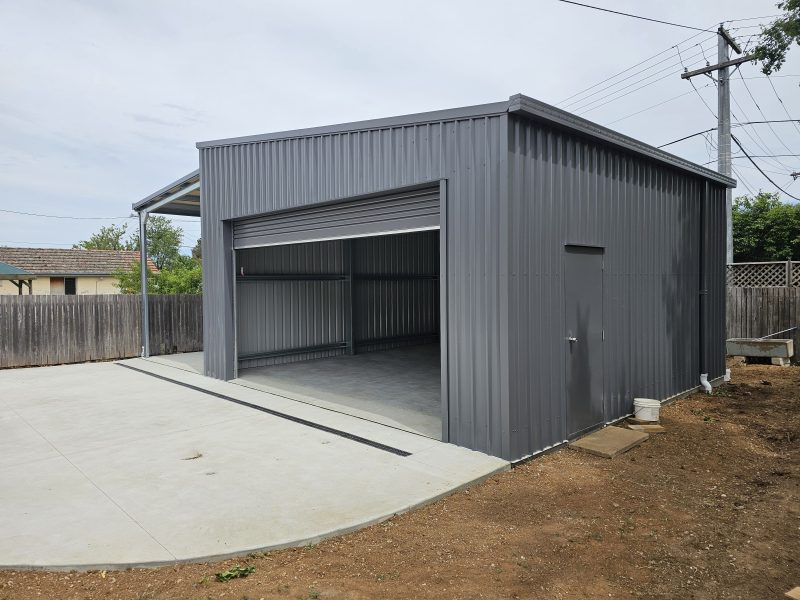 Commercial and Industrial Shed Installation - First Sheds Canberra