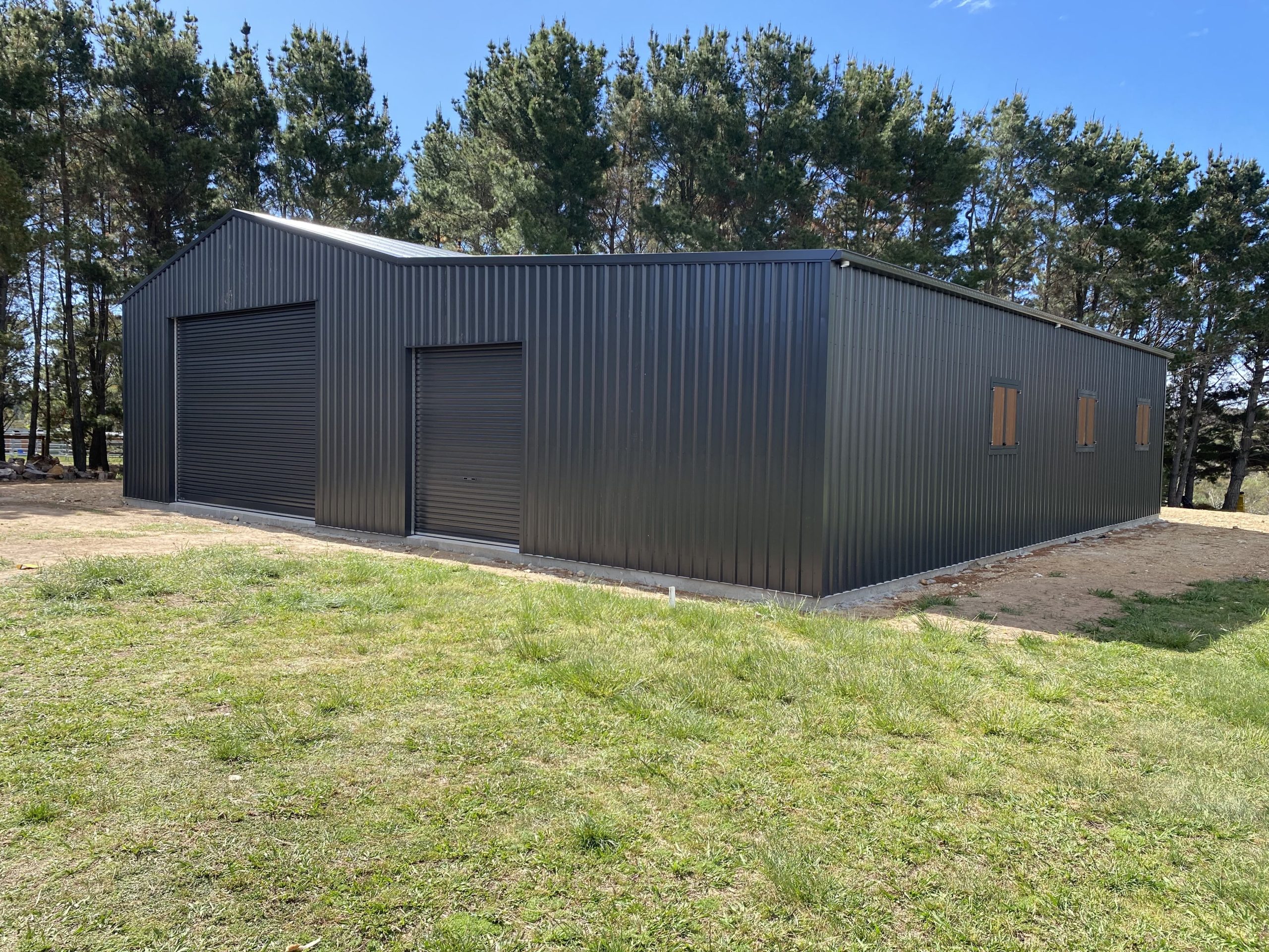 Commercial and Industrial Shed Installation - First Sheds Canberra