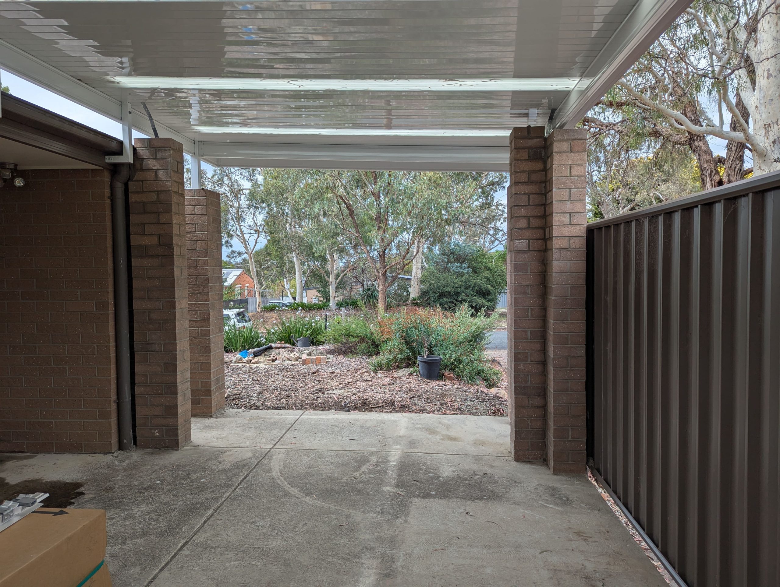 Underside Carport