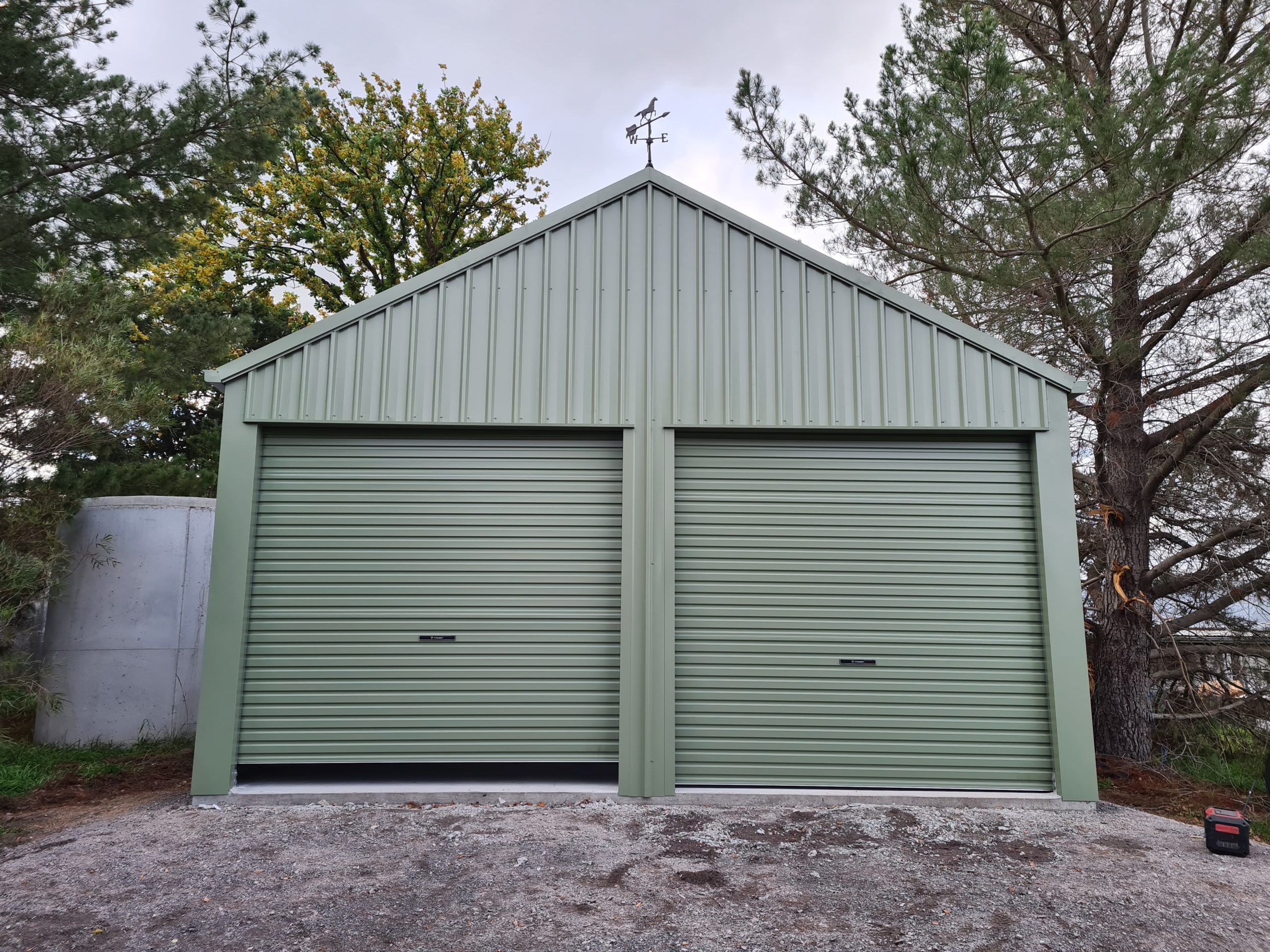 Large Double Garages